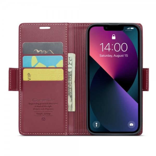 CaseMe iPhone 13 -kotelo, 023 Series, punainen