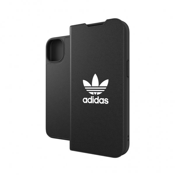 Adidas iPhone 13 suojakotelo Booklet Case, musta