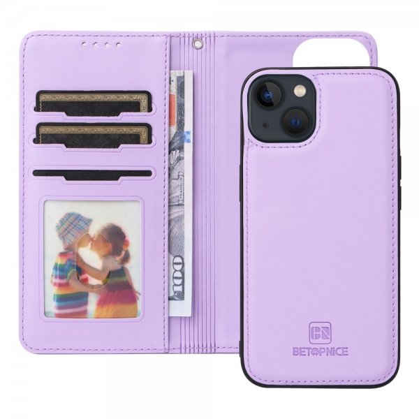 Betopnice iPhone 13 -kuori irrotettavalla kuorella 005 Violetti