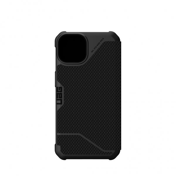 Urban Armor Gear (UAG) iPhone 13 -kuori Metropolis Kevlar Musta