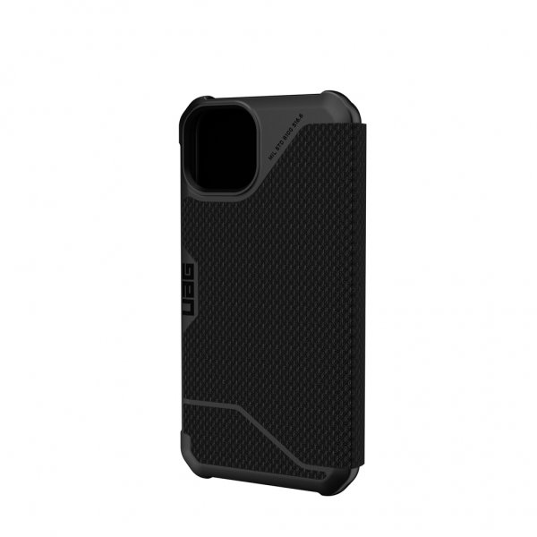 Urban Armor Gear (UAG) iPhone 13 -kuori Metropolis Kevlar Musta