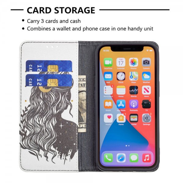 iPhone 13 Pro Suojakotelo Kansi Nainen Kuvio