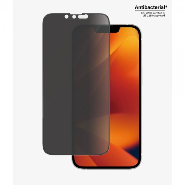 PanzerGlass iPhone 13/iPhone 13 Pro/iPhone 14 Näytönsuoja Ultra-Wide Fit Privacy EasyAligner