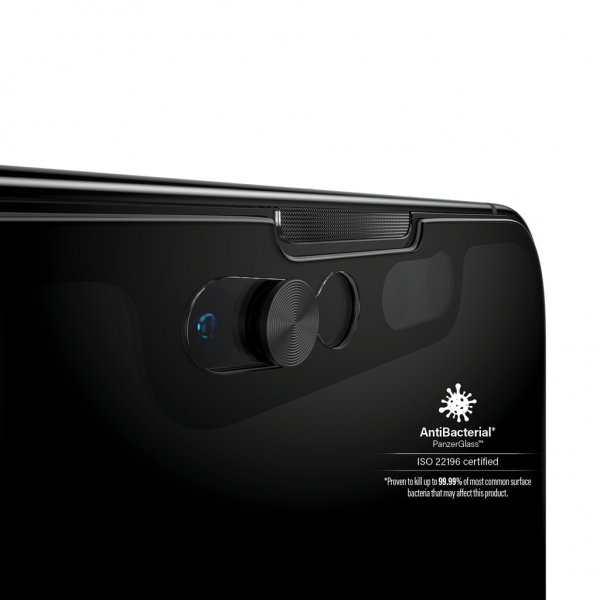 PanzerGlass iPhone 13/iPhone 13 Pro -näytönsuoja reunasta reunaan, CamSlider Privacy