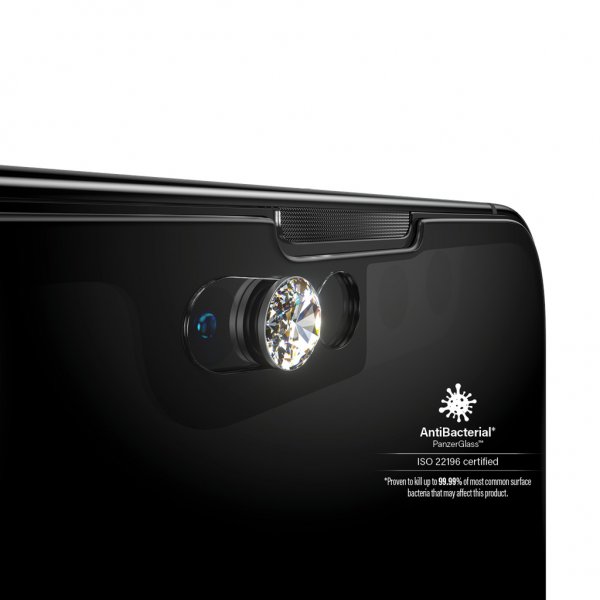 PanzerGlass iPhone 13/iPhone 13 Pro näytönsuoja reunasta reunaan, Swarovski CamSlider