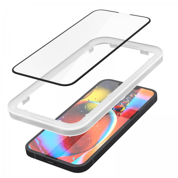 Spigen iPhone 13/iPhone 13 Pro/iPhone 14 -näytönsuoja GLAS.tR ALIGNmaster 2-pakkaus