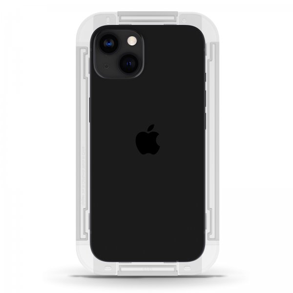 Spigen iPhone 13/13 Pro/14/16e/17e Näytönsuoja GLAS.tR EZ Fit 2-pakkaus