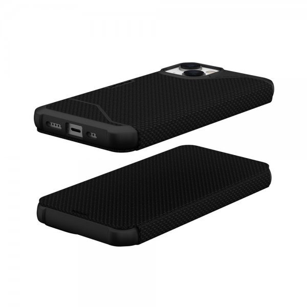 Urban Armor Gear (UAG) iPhone 13/iPhone 14 Kotelo Metropolis Kevlar Musta