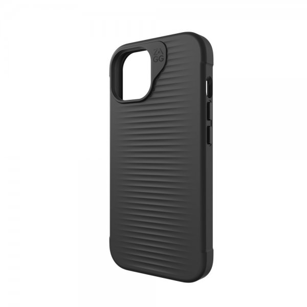 ZAGG iPhone 13/iPhone 14/iPhone 15 Kuori Luxe Snap Musta