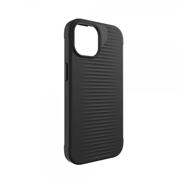 ZAGG iPhone 13/iPhone 14/iPhone 15 Kuori Luxe Snap Musta