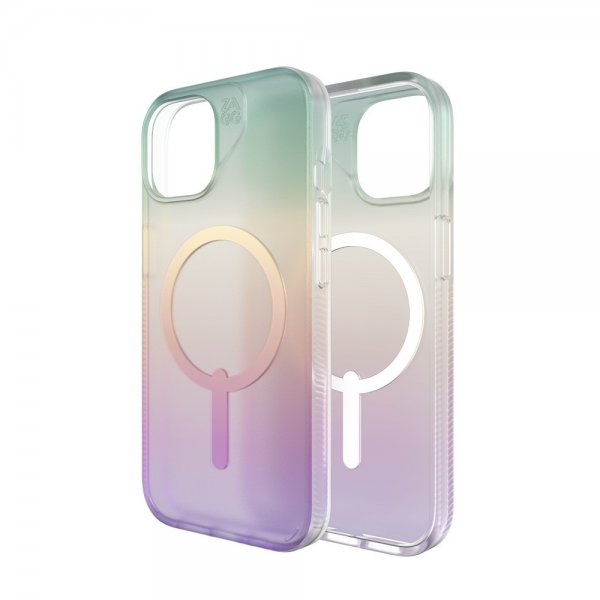 ZAGG iPhone 13/iPhone 14/iPhone 15 -kuoret Milan Snap Iridescent