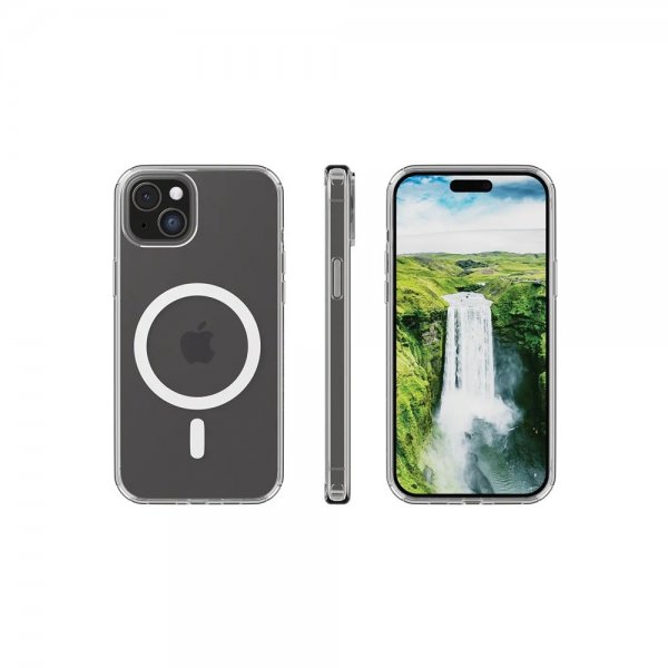 dbramante1928 iPhone 13/iPhone 14 Kuori Iceland Ultra D3O MagSafe Transparentti