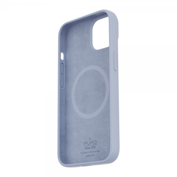 Puro iPhone 13/iPhone 14 kuori ICON Mag Sininen