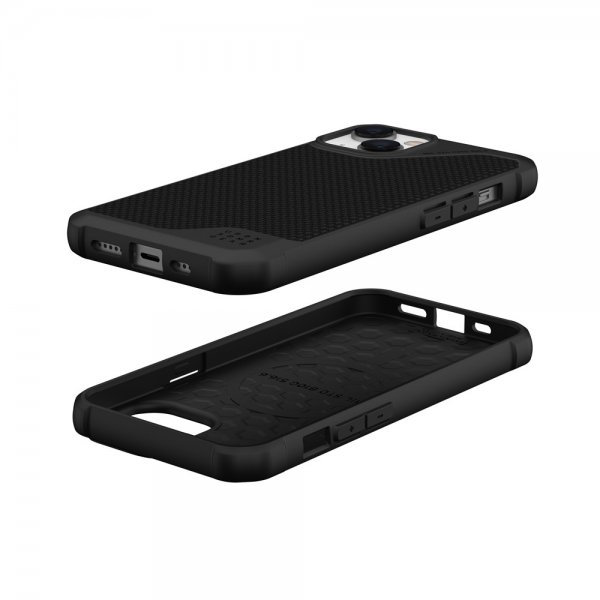 Urban Armor Gear (UAG) iPhone 13/iPhone 14 Kotelo Metropolis LT MagSafe Kevlar Musta
