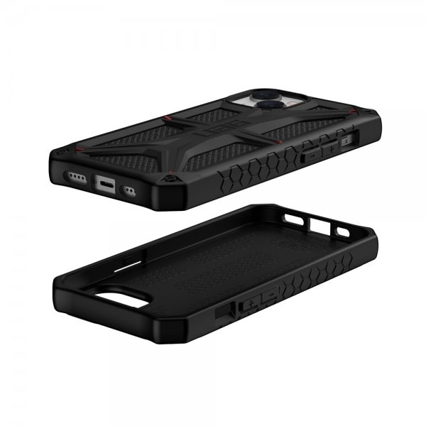 Urban Armor Gear (UAG) iPhone 13/iPhone 14 Kotelo Monarch Kevlar Musta
