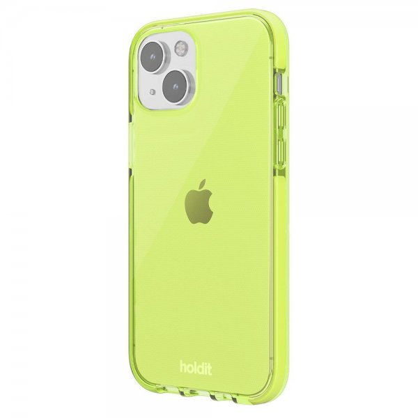 holdit iPhone 13/iPhone 14 kuoret Seethru Acid Green