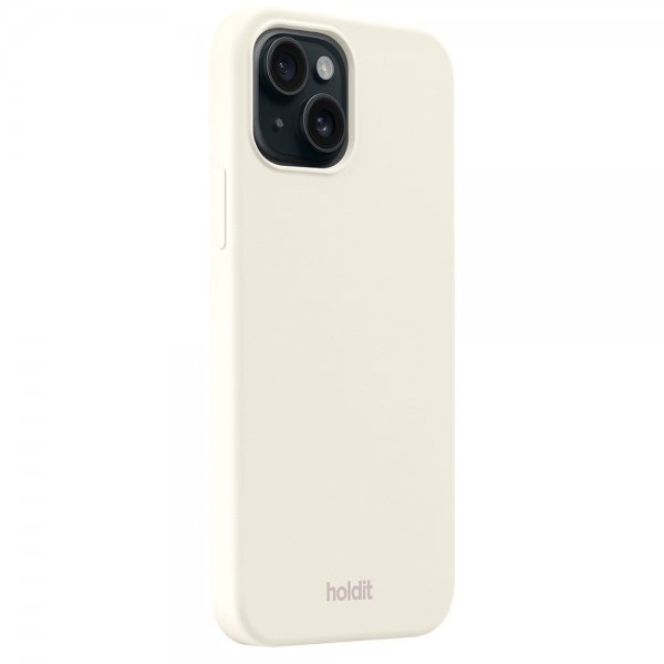 holdit iPhone 13/iPhone 14 Silikonisuojakuori Soft Linen