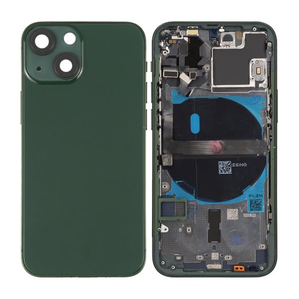 iPhone 13 Mini Takakansi sisältäen pienosat - Vihreä