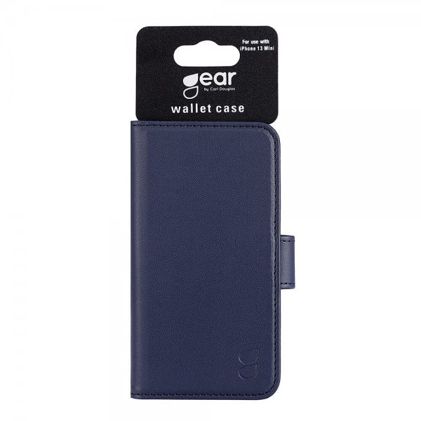 Gear iPhone 13 Mini -suojakuori korttipaikalla, sininen