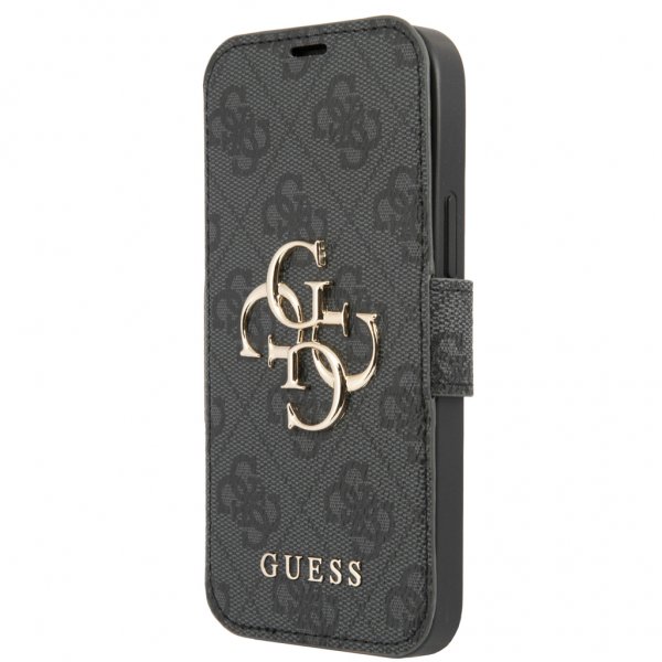 Guess iPhone 13 Mini Suojakuori Metal Logo Harmaa
