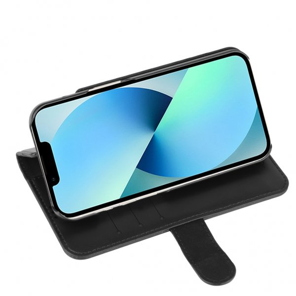 Krusell iPhone 13 Mini Kotelo PhoneWallet Musta
