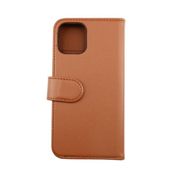 Rvelon iPhone 13 Mini -suojakuori, jossa korttipaikka, ruskea