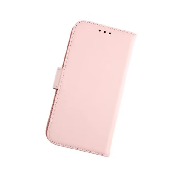 Rvelon iPhone 13 Mini -suojakuori, aitoa nahkaa, vaaleanpunainen
