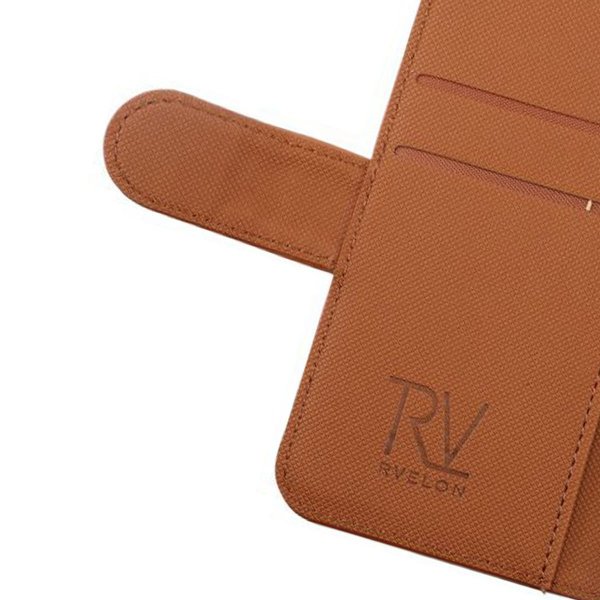 Rvelon iPhone 13 Mini -suojakuori magneettisella, irrotettavalla kuorella, ruskea