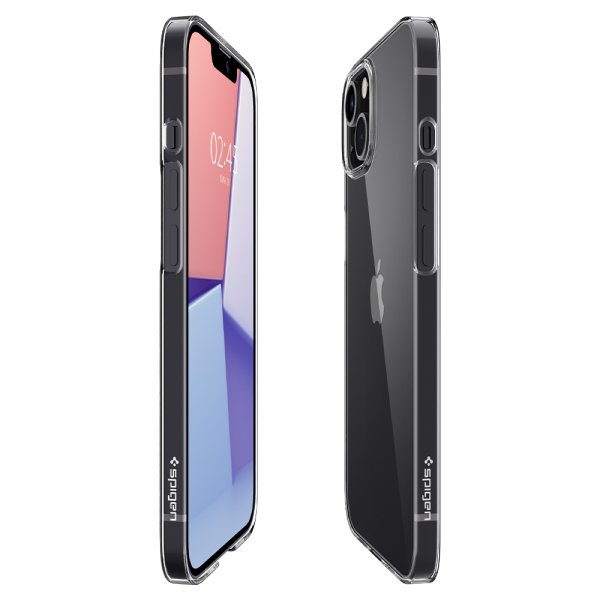 Spigen iPhone 13 Mini AirSkin Crystal Clear -suojakuori