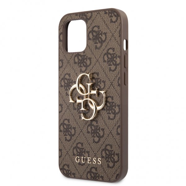 Guess iPhone 13 Mini Suojakuori Big Logo Ruskea