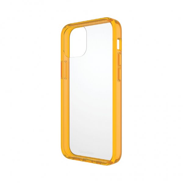 PanzerGlass iPhone 13 Mini -suojakuori ClearCase Color Tangerine