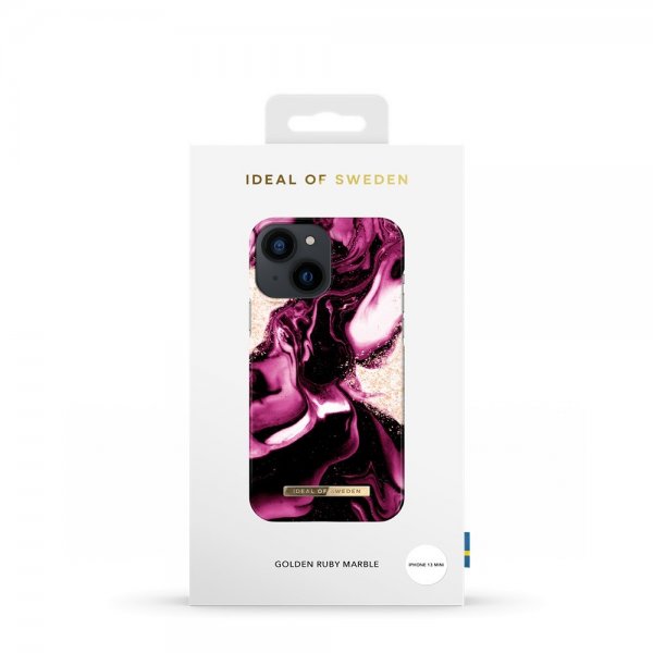 Ideal of Sweden iPhone 13 Mini Suojakuori Fashion Case Golden Ruby