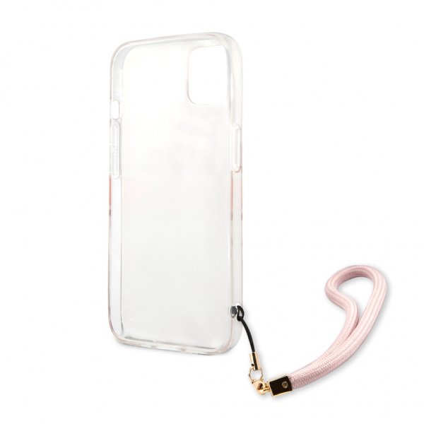 Guess iPhone 13 Mini Suojakuori Marble Design Stripe Pink