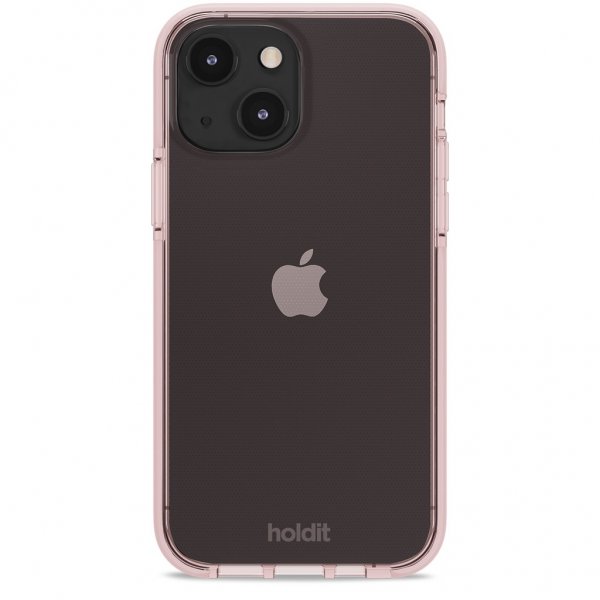 holdit iPhone 13 Mini Suojakuori Seethru Blush Pink