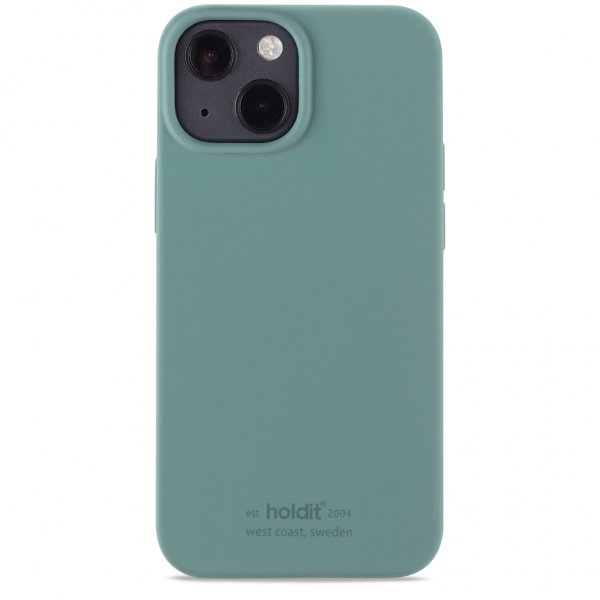 holdit iPhone 13 Mini Silikonikuori Moss Green