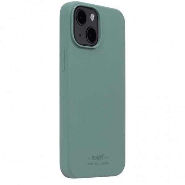 holdit iPhone 13 Mini Silikonikuori Moss Green
