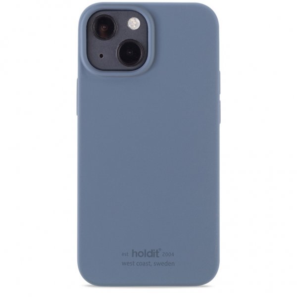 holdit iPhone 13 Mini Silikonikuori Pacific Blue
