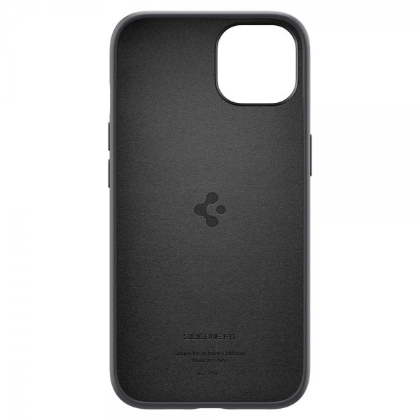 Spigen iPhone 13 Mini -silikonikuori, musta