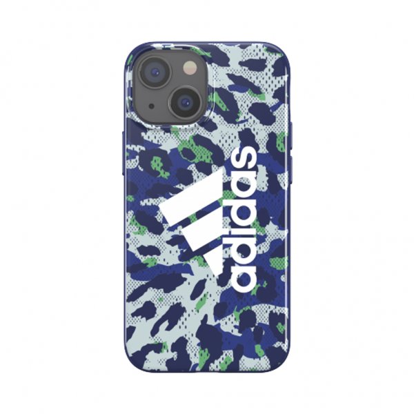 Adidas iPhone 13 Mini Suojakuori Snap Case Leopard Bold Blue