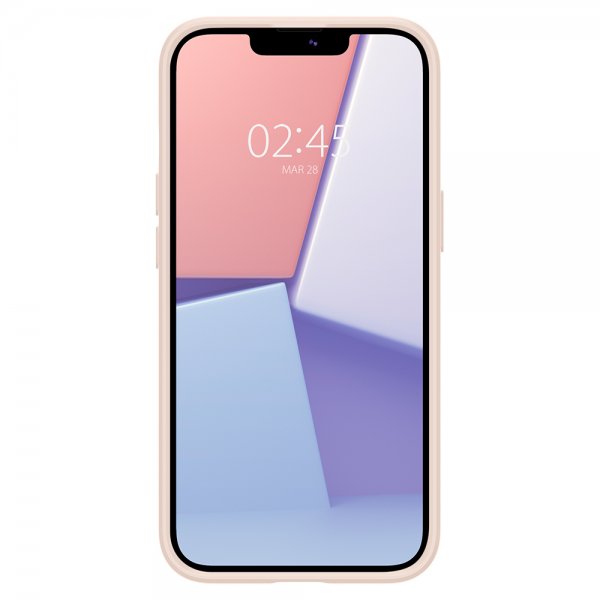 Spigen iPhone 13 Mini Thin Fit -kuori, Pink Sand