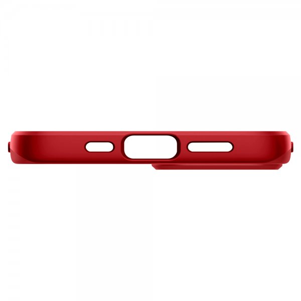Spigen iPhone 13 Mini Suojakuori Thin Fit Punainen