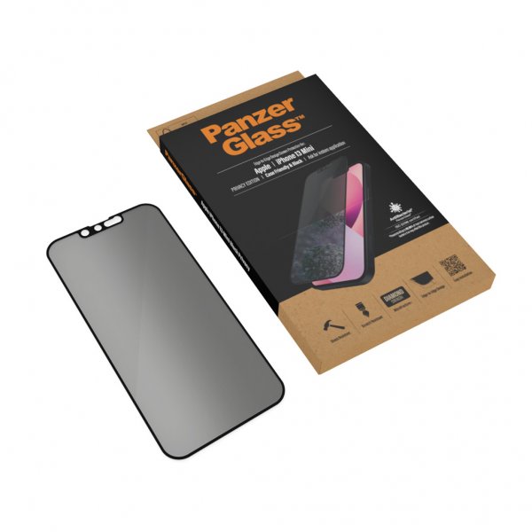 PanzerGlass iPhone 13 Mini -näytönsuoja Edge-to-Edge Case Friendly Privacy
