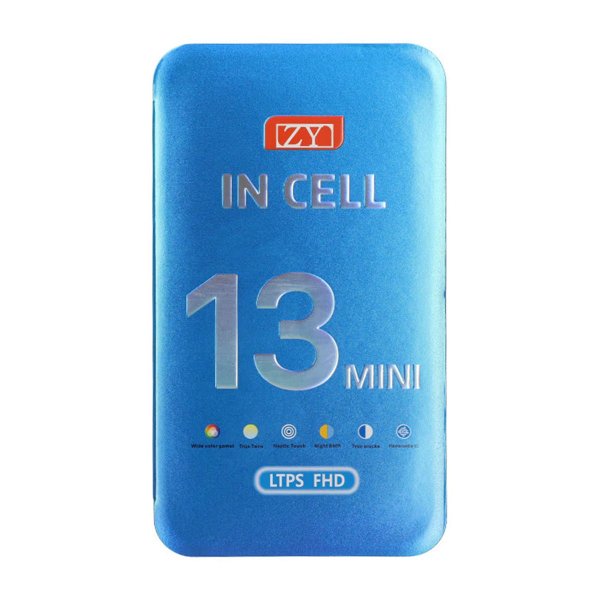 iPhone 13 Mini ZY In-Cell FHD LCD-näyttö Musta
