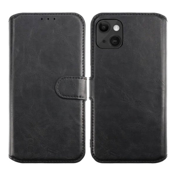 Rvelon iPhone 13 Kotelo Magneettisesti Irrotettava Kuori Musta