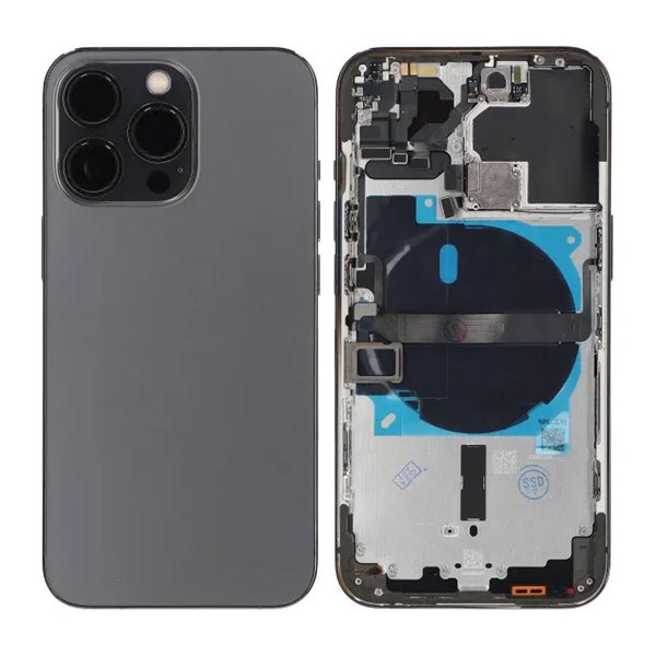 iPhone 13 Pro Takakansi ja koko runko OEM - Grafiitti