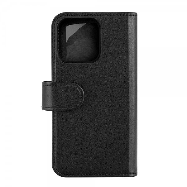 Gear iPhone 13 Pro -suojakuori, 7 korttipaikkaa, irrotettava kuori, musta