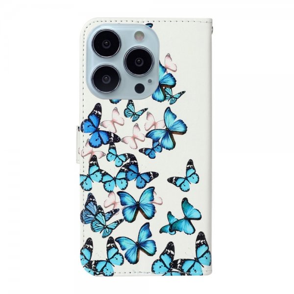 iPhone 13 Pro Kotelo Aihe Siniset Perhoset