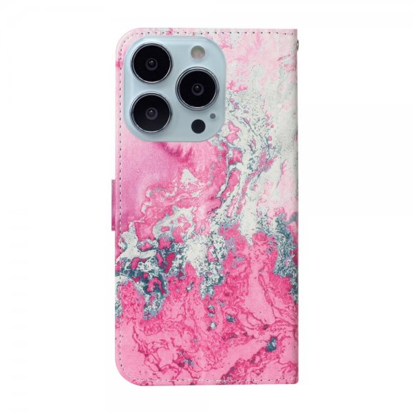 iPhone 13 Pro Kuoret Aihe Vaaleanpunainen Kivi