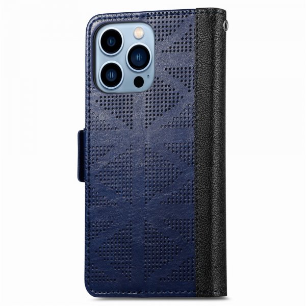 iPhone 13 Pro Perforoitu Sininen Kotelo