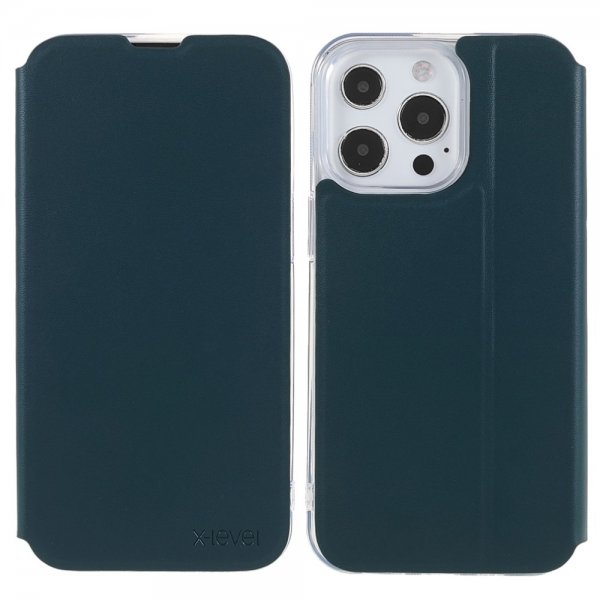 X-Level iPhone 13 Pro -suojakuori Shandoo Series, vihreä